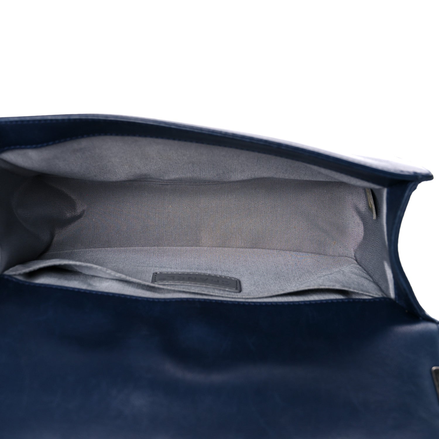 Chanel Lambskin Quilted Medium Boy Flap Dark Navy 5 of 25