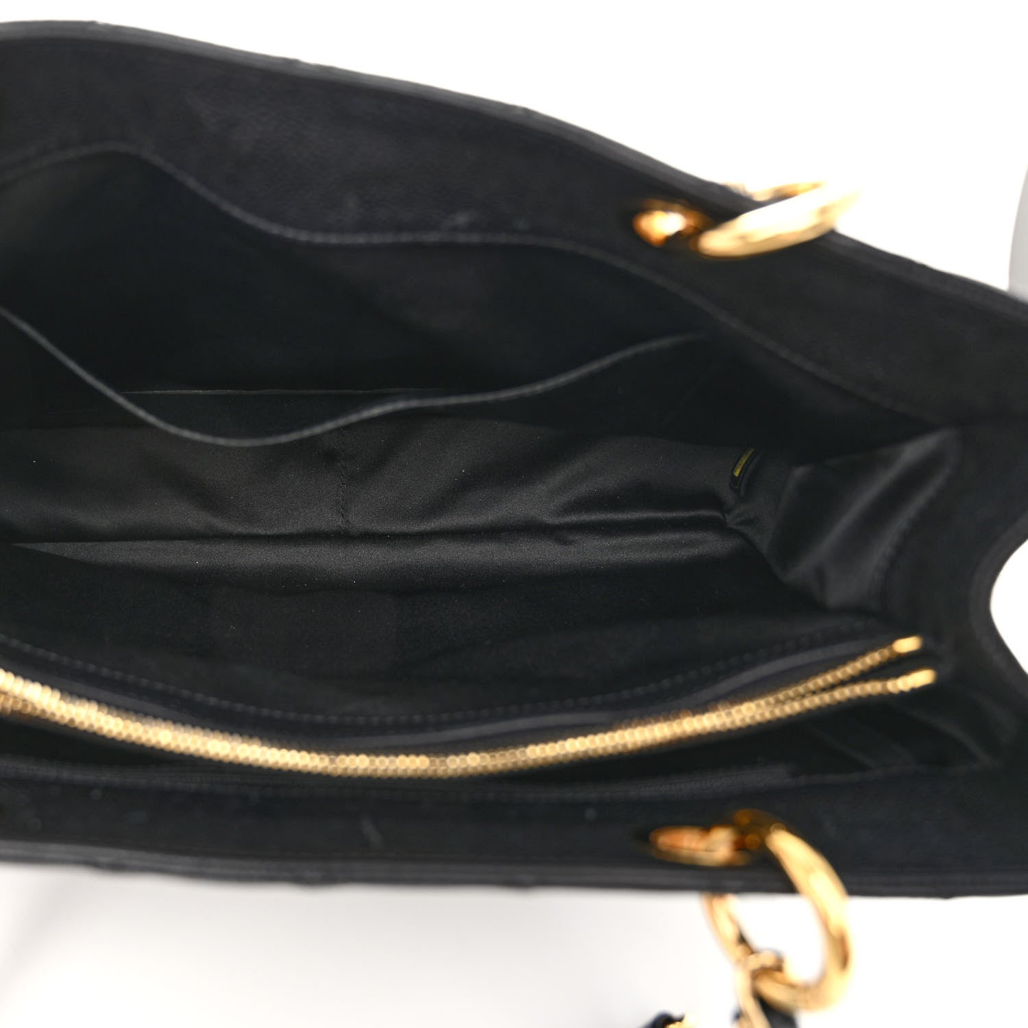 Chanel Caviar Quilted Grand Shopping Tote GST Black 5 of 10