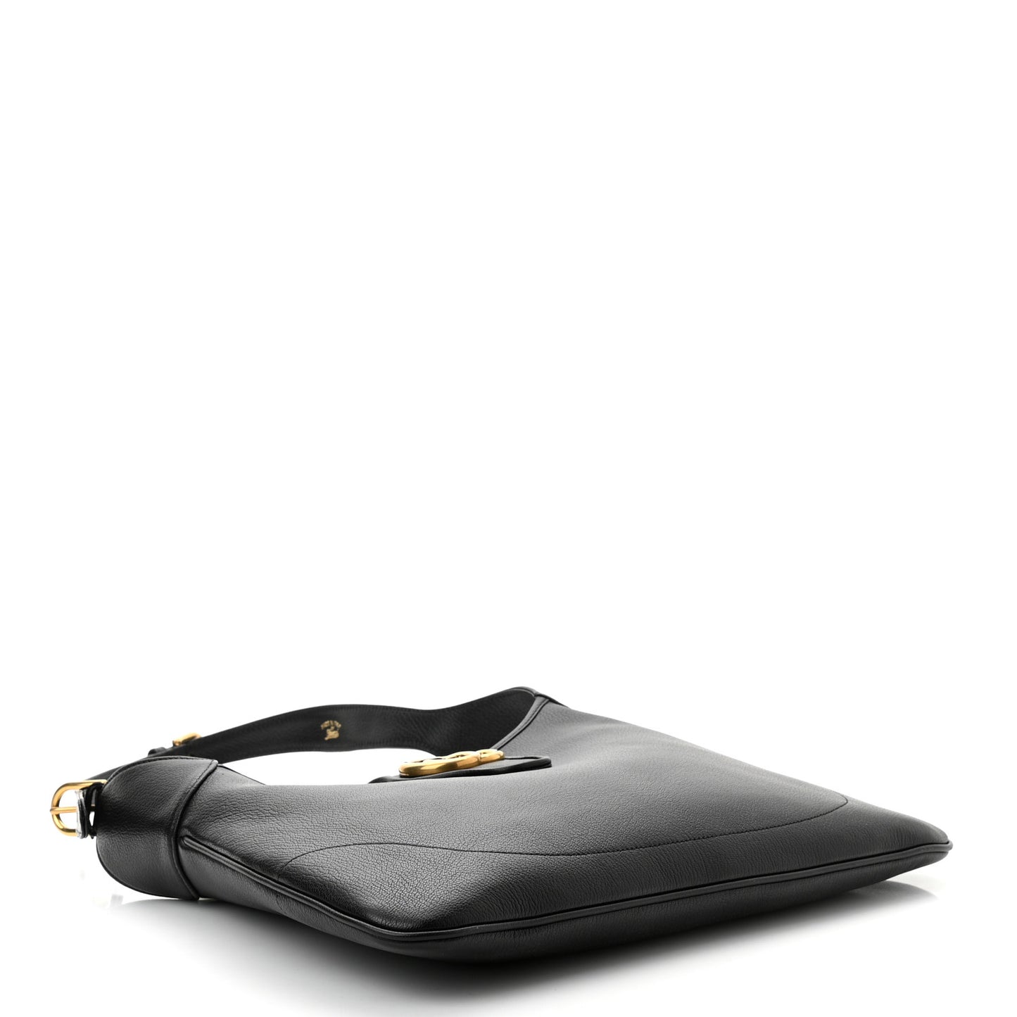 Goatskin Medium Aphrodite Shoulder Bag Black