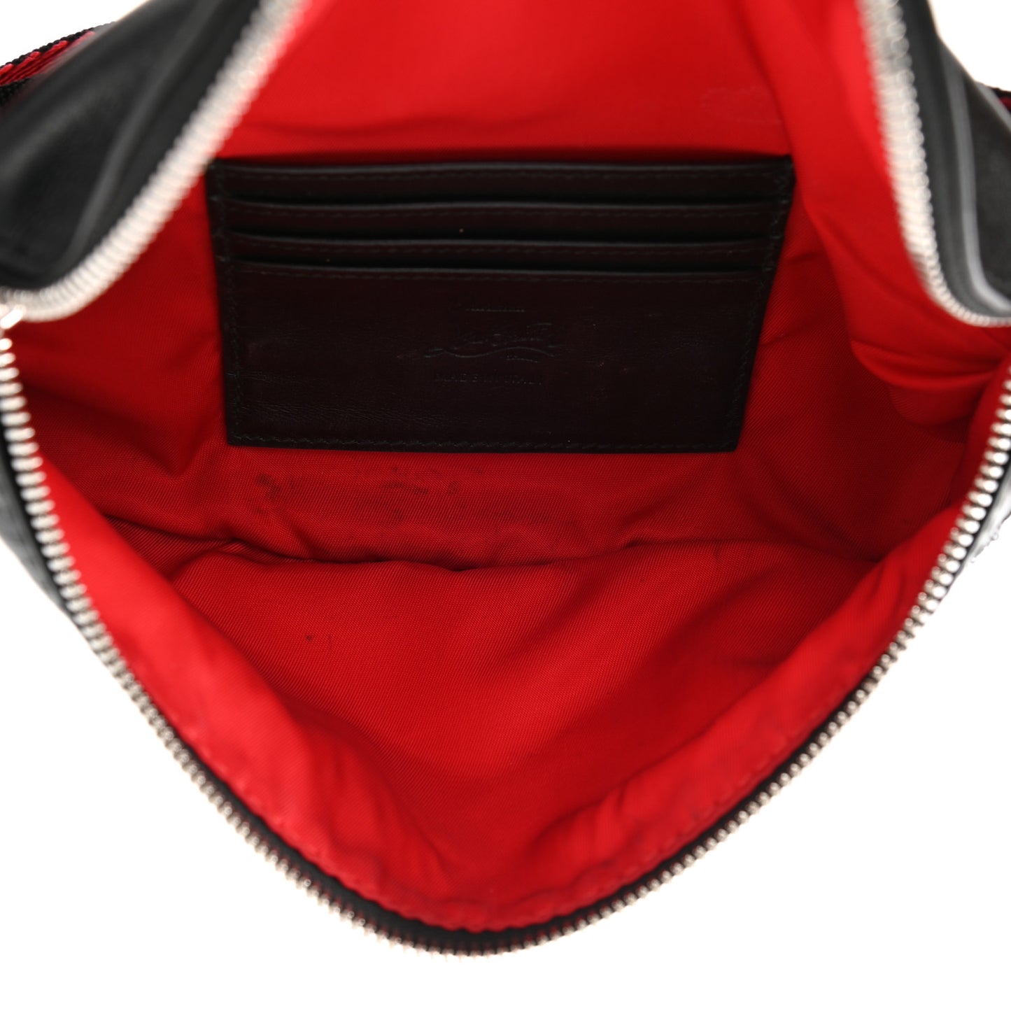 Calfskin Marie Jane Belt Bag Black