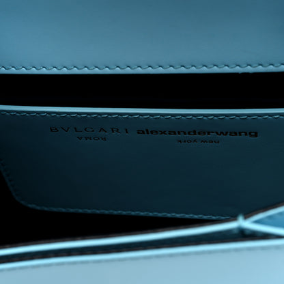 Bulgari x ALEXANDER WANG Calfskin Serpenti Top Handle Belt Bag Baby Blue 6 of 9