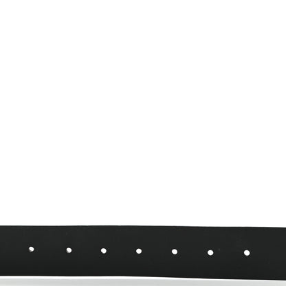 Gucci Selleria Calfskin Monochrome Interlocking G 37mm Belt 90 36 Black 3 of 9