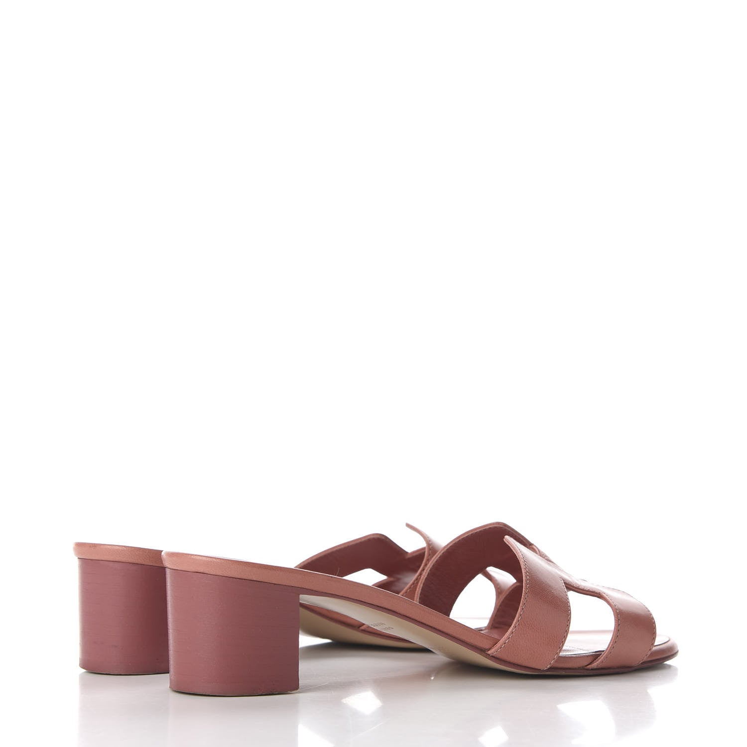 Hermes Nappa Oasis Sandals 38 Rouge Blush 7 of 20