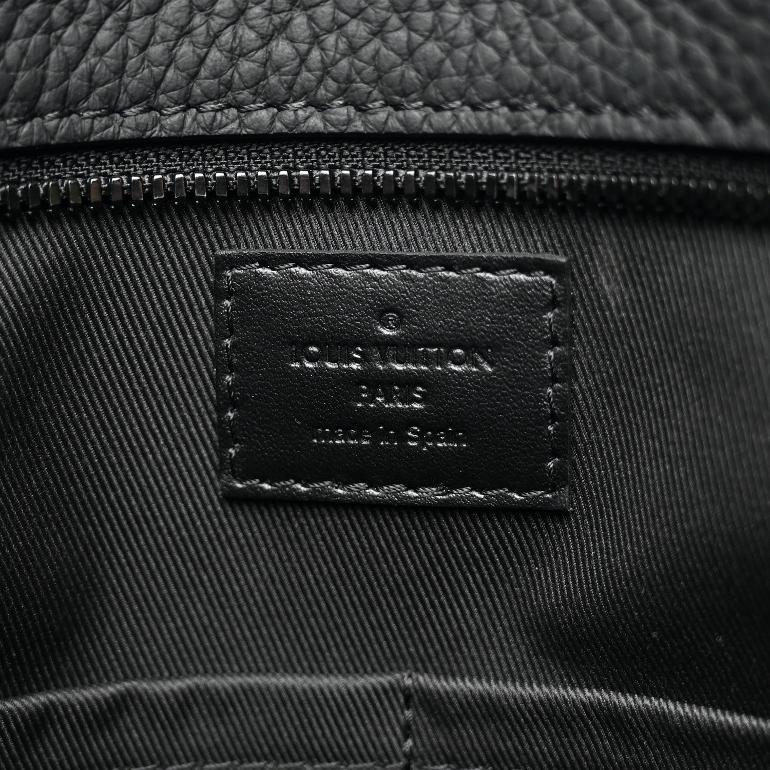 Louis Vuitton Taurillon Christopher Tote Black 6 of 10