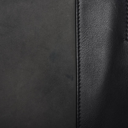 Celine Smooth Calfskin Nubuck Medium Horizontal Cabas Phantom Black 10 of 15