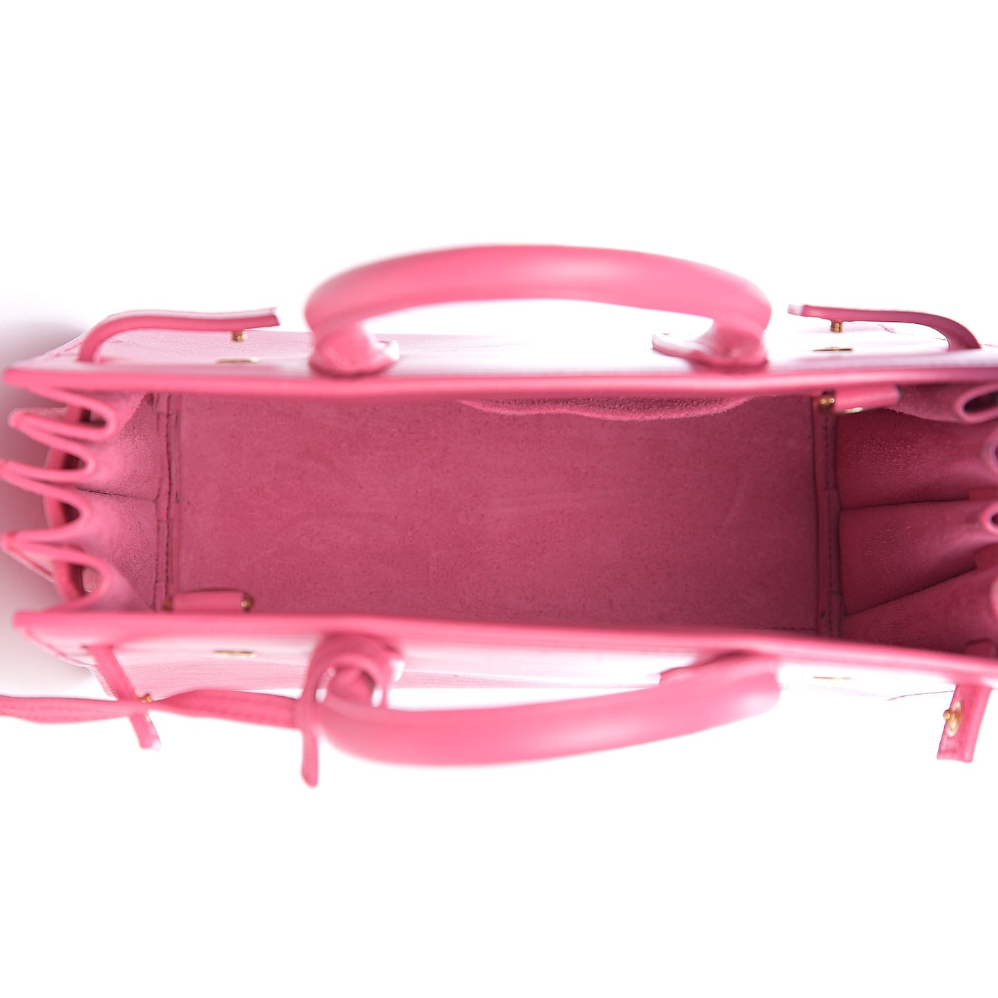 Calfskin Nano Sac De Jour Rose Clair