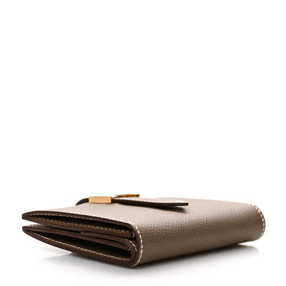 Hermes Epsom Mini Bearn Wallet Etoupe 4 of 9