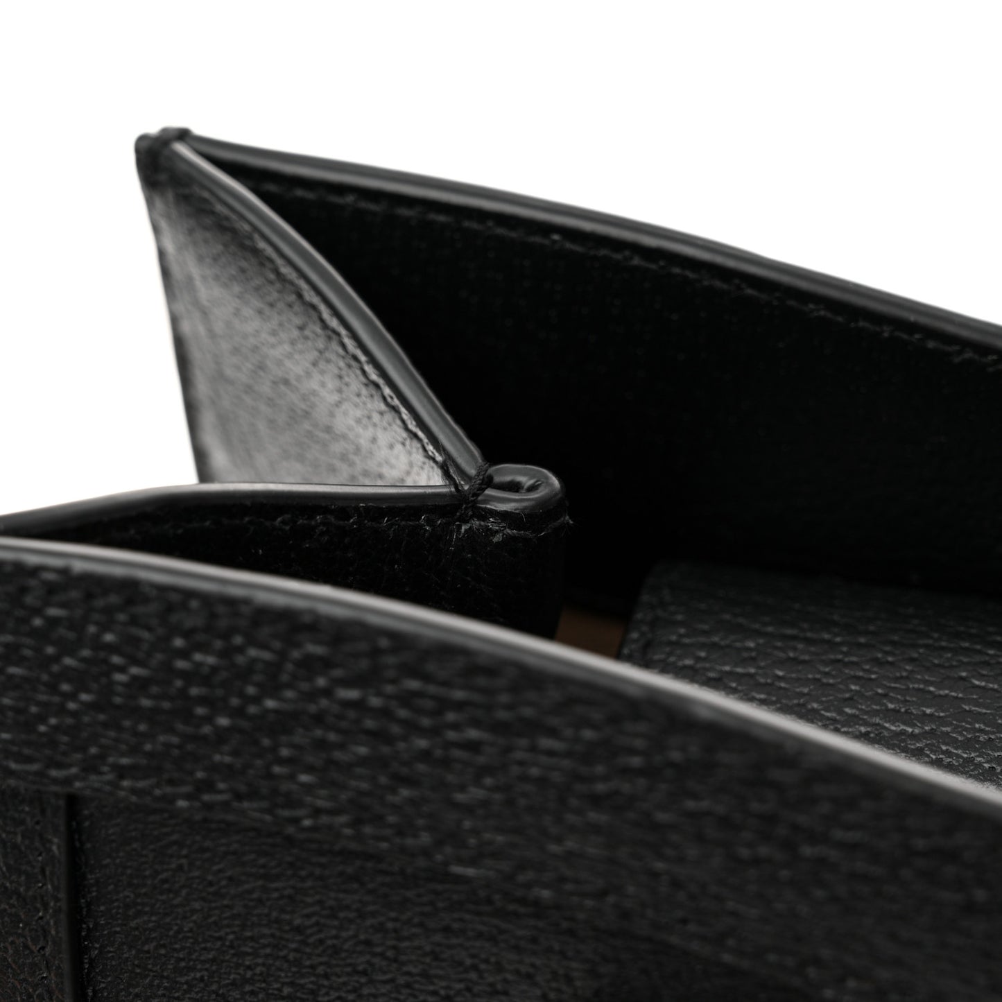 Textured Dollar Calfskin Web Small Diana Tote Bag Black Dusty Grey
