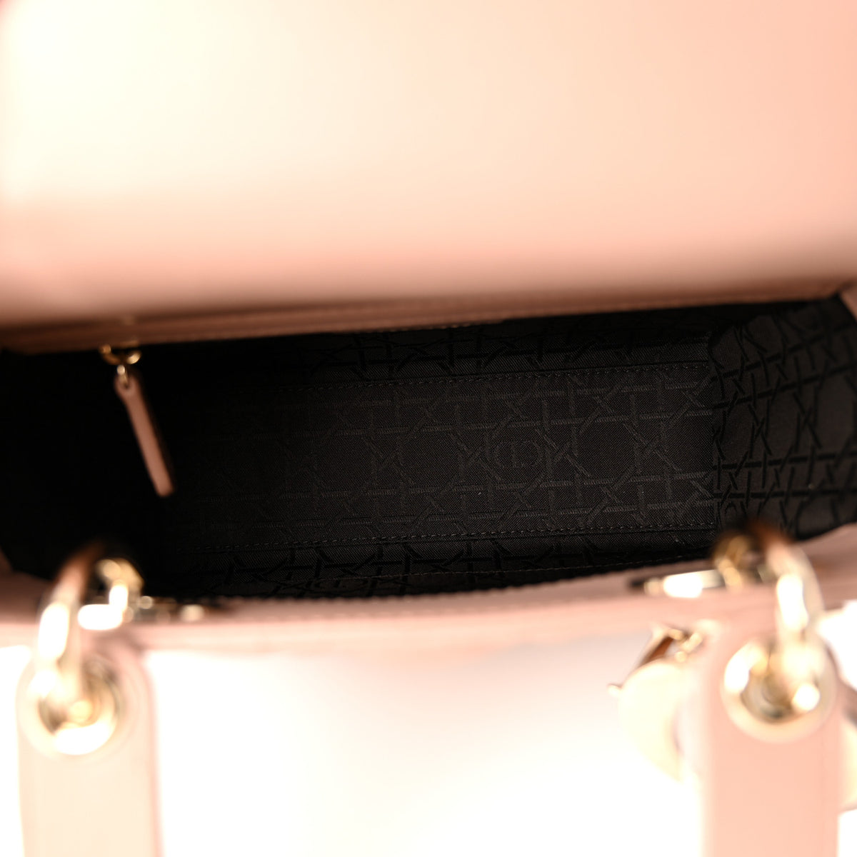 Christian Dior Lambskin Cannage Small My ABCDior Lady Dior Fard 5 of 9