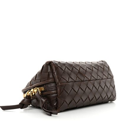 Bottega Veneta Nappa Intrecciato Cosmetic Case Ebano 4 of 10