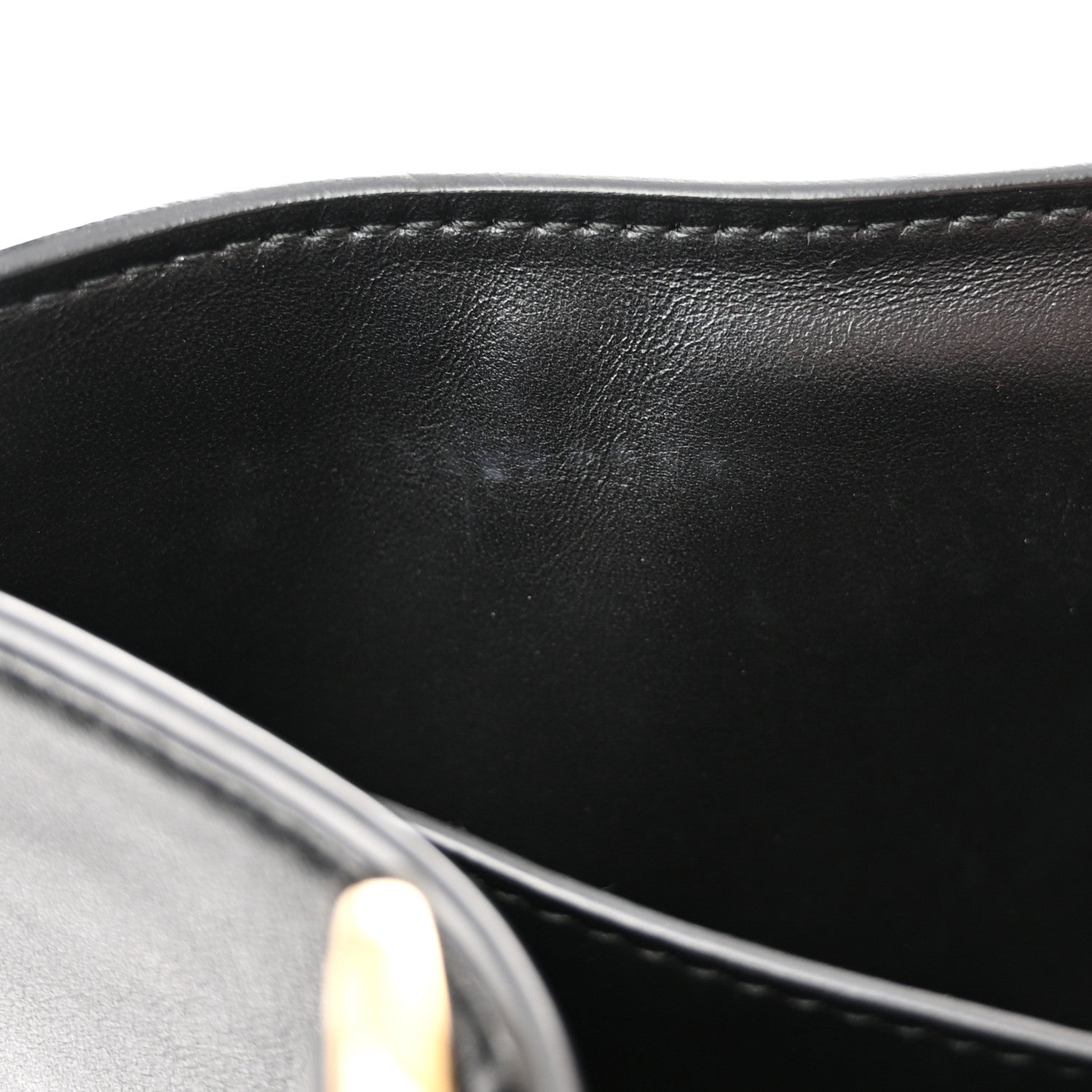 Salvatore Ferragamo Calfskin Thea Top Handle Bag Black 11 of 11