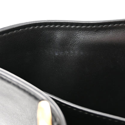 Salvatore Ferragamo Calfskin Thea Top Handle Bag Black 11 of 11