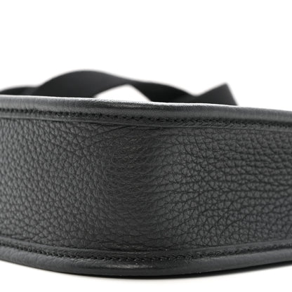 Hermes Taurillon Clemence Evelyne TPM Black 10 of 11