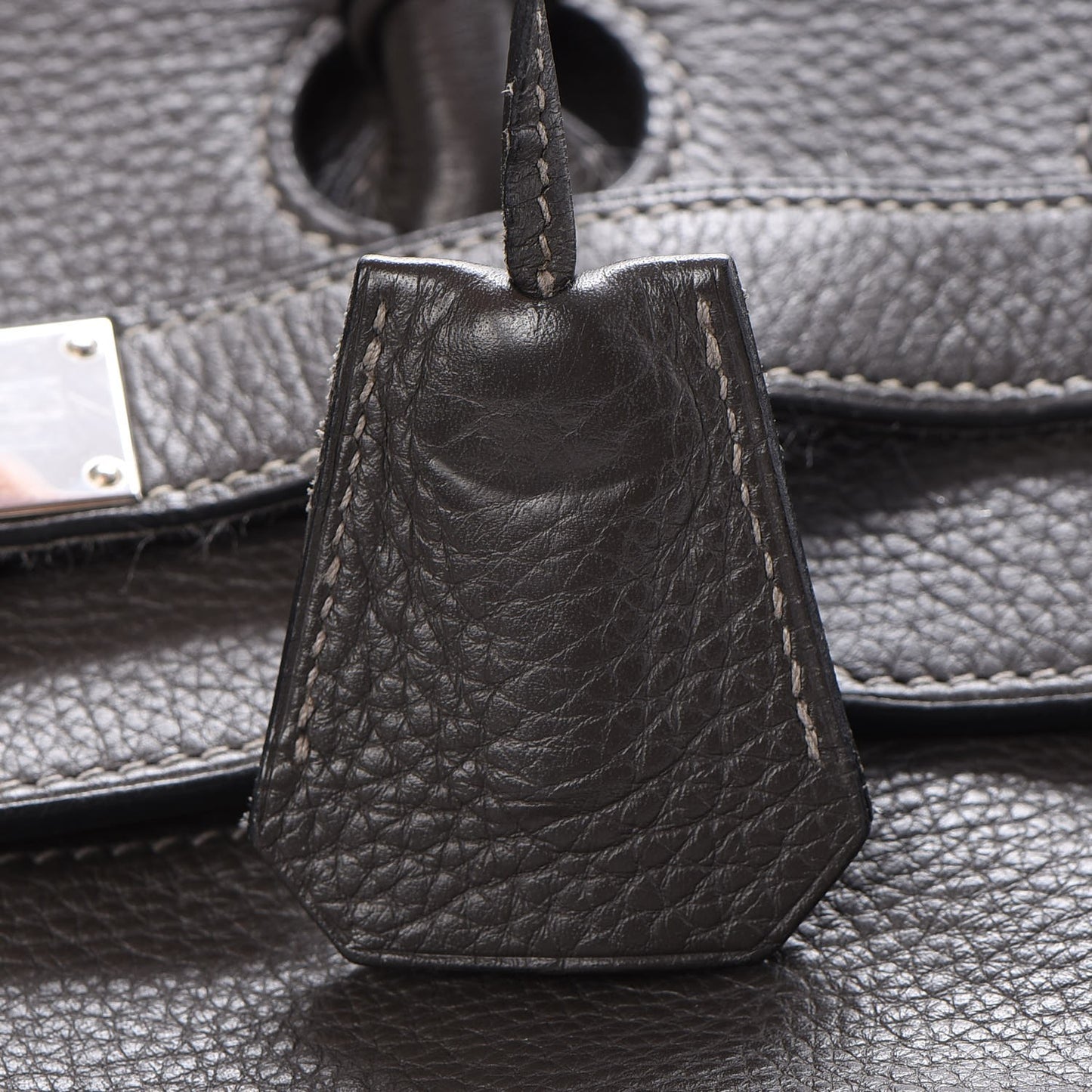 Taurillon Clemence JPG Birkin 42 Graphite