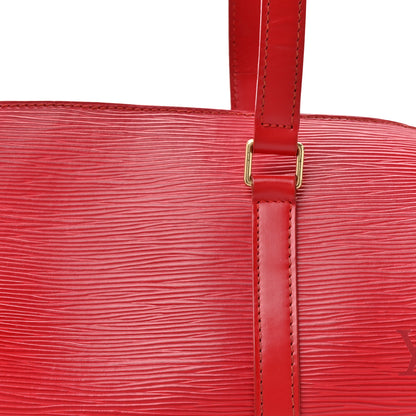 Louis Vuitton Epi Soufflot Castillan Red 9 of 15