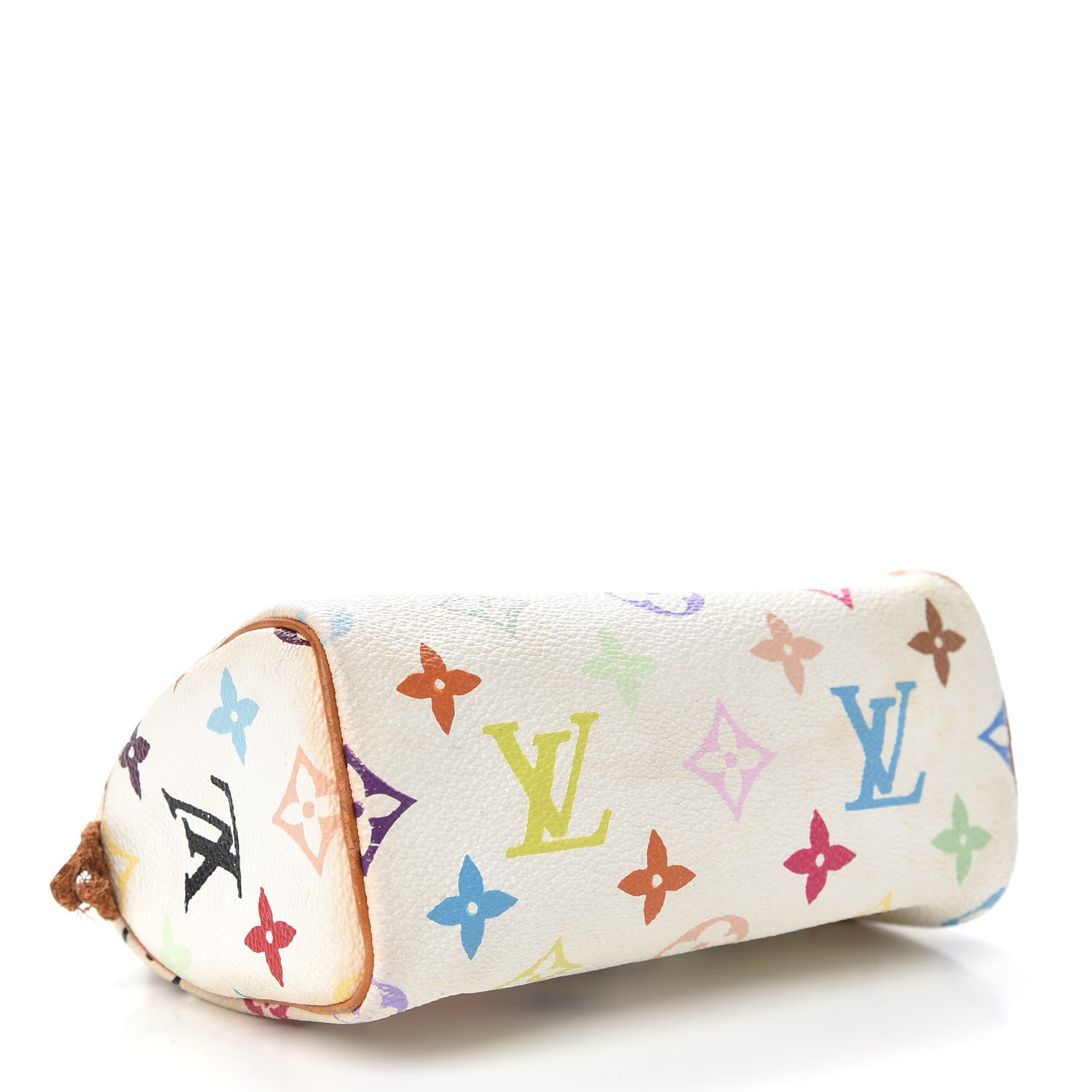 Louis Vuitton Monogram Multicolor Mini Sac HL Speedy White 4 of 6