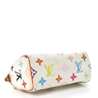 Louis Vuitton Monogram Multicolor Mini Sac HL Speedy White 4 of 6