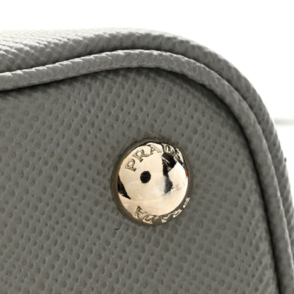 Prada Saffiano Cuir Medium Double Bag Marmo 14 of 14