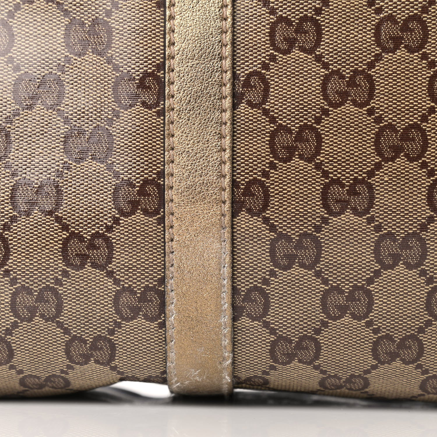 Gucci Crystal Monogram Medium Joy Boston Bronze 13 of 13