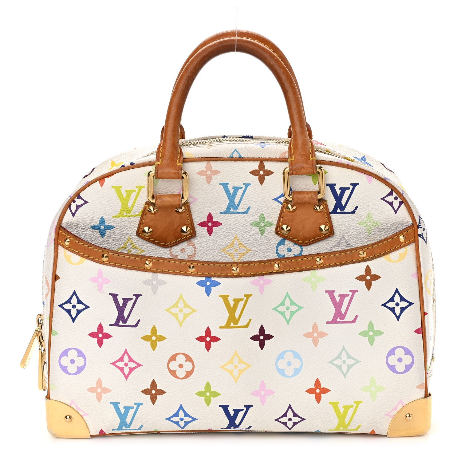 Louis Vuitton Monogram Multicolor Trouville White 1 of 12