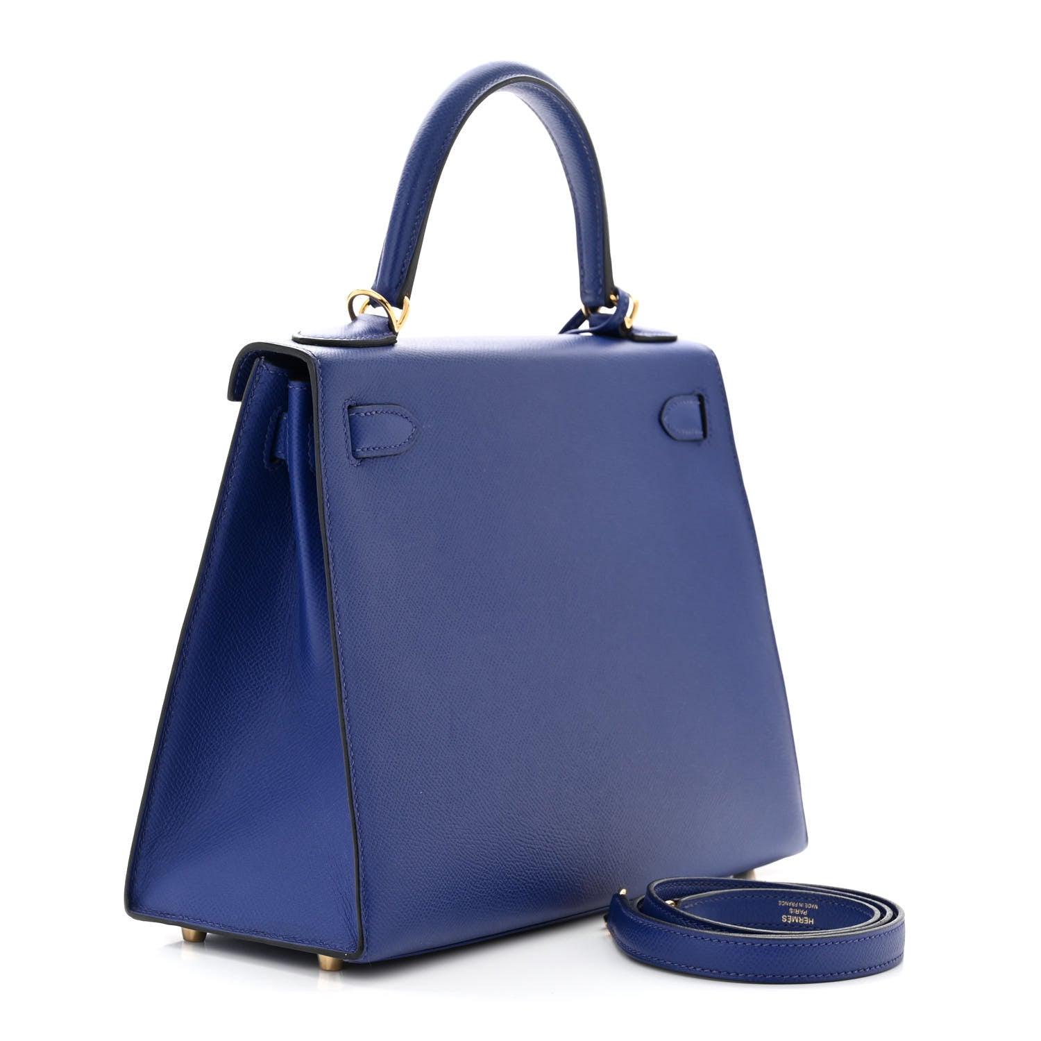 Hermes Epsom Kelly Sellier 28 Bleu Electrique 3 of 10