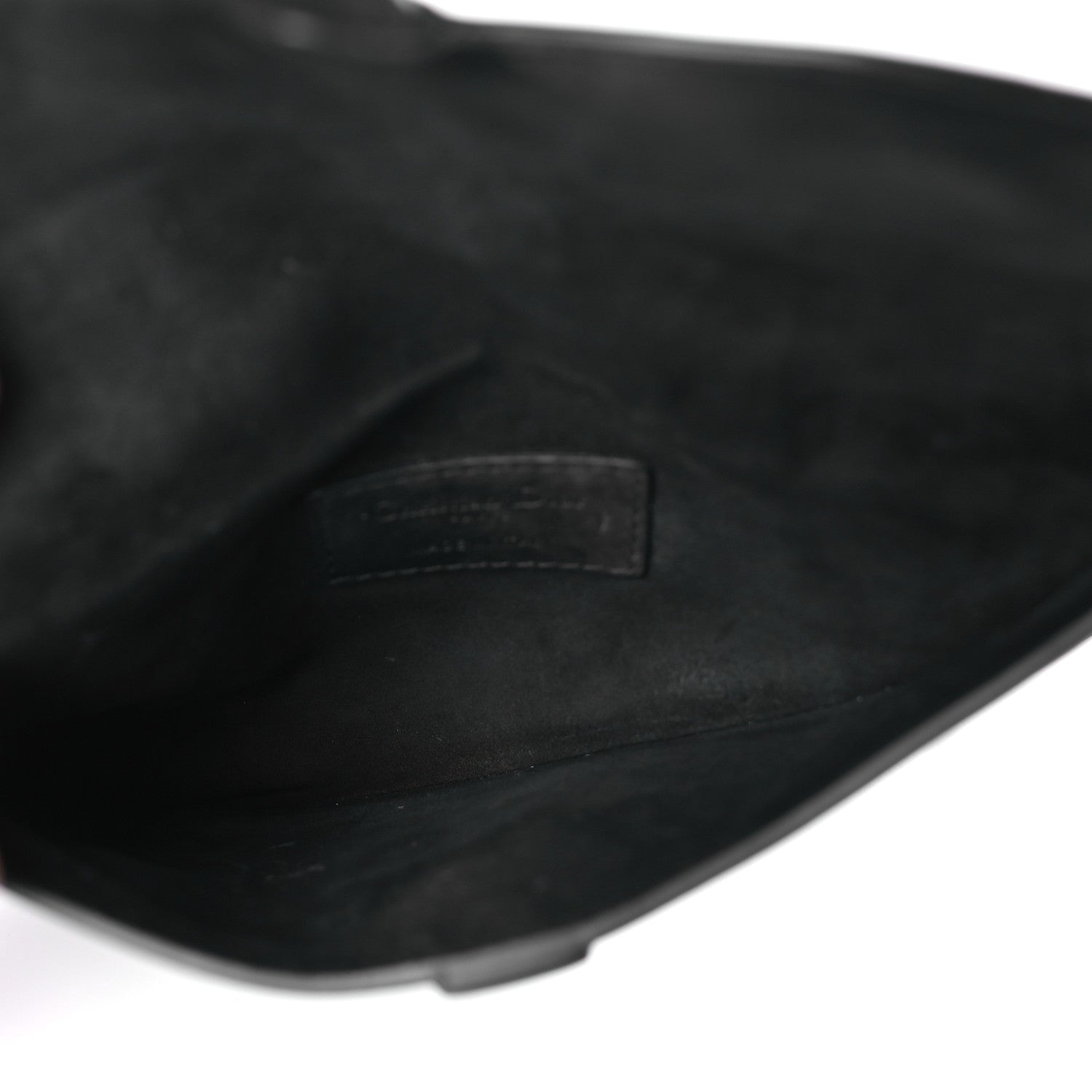 Christian Dior Ultra Matte Calfskin Saddle Belt Bag Black 5 of 7