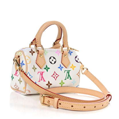 Louis Vuitton LV X TM Monogram Multicolor Nano Speedy White 3 of 10