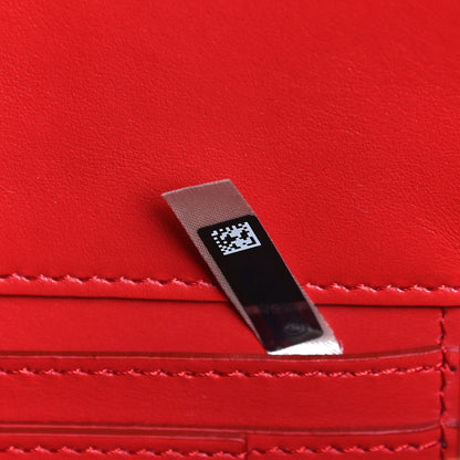 Chloe Calfskin Suede Small Roy Bag Plaid Red 7 of 11