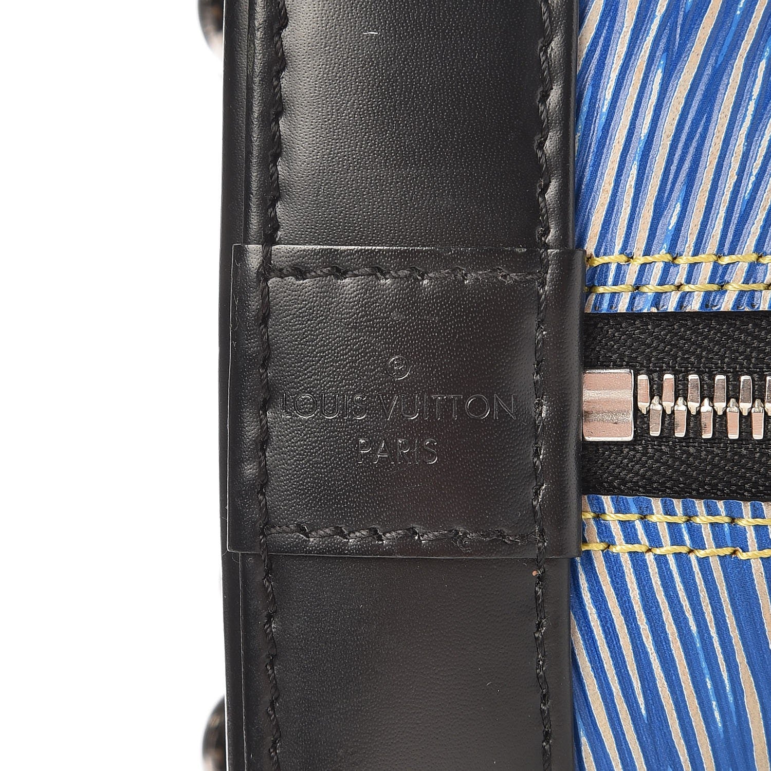 Louis Vuitton Epi Alma PM Denim Light 6 of 11