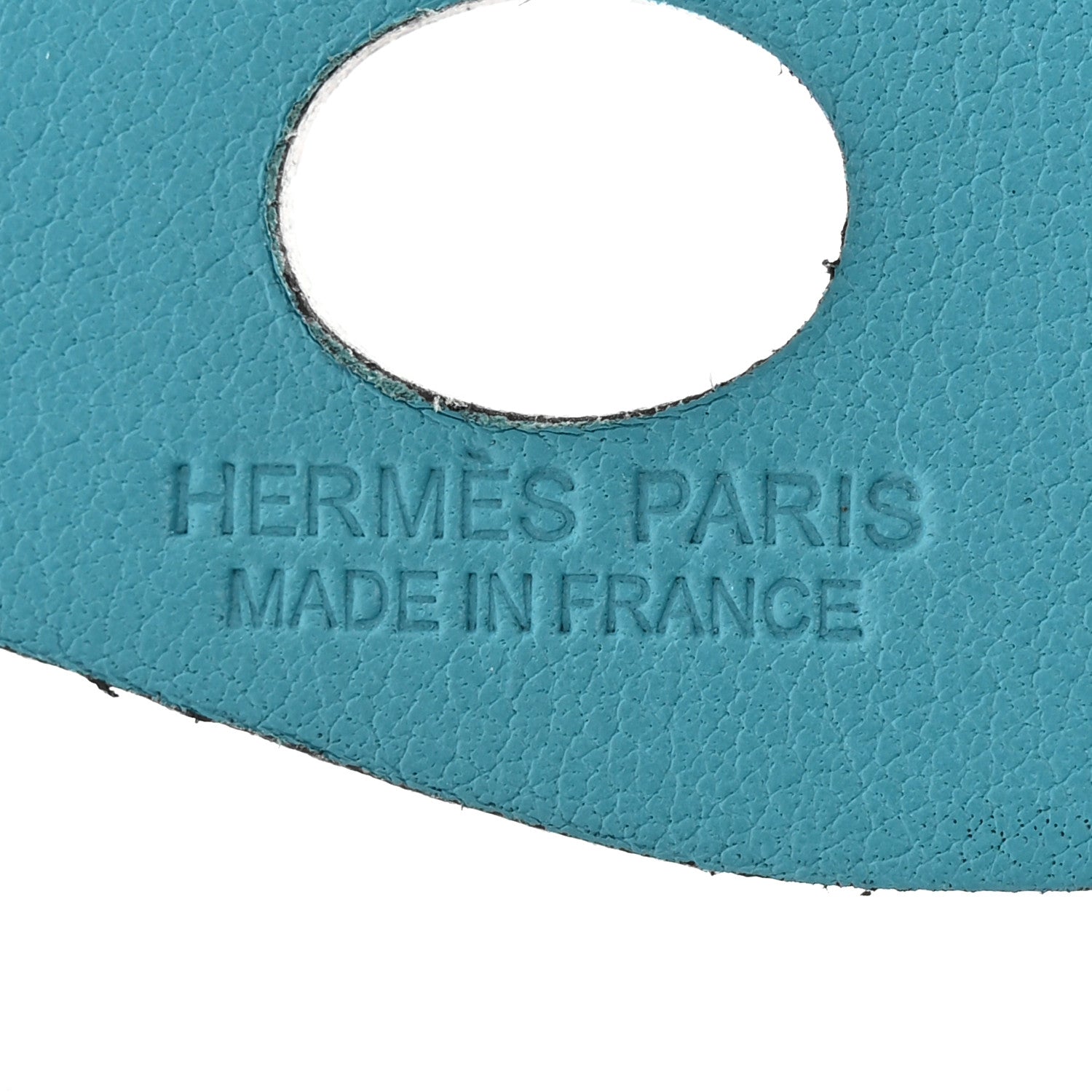 Hermes Swift Paddock Cheval Horse Bag Charm Violet Turquoise 3 of 4