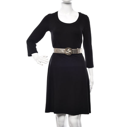 Gucci Metallic Guccissima Interlocking G Belt 90 36 Gold 2 of 6