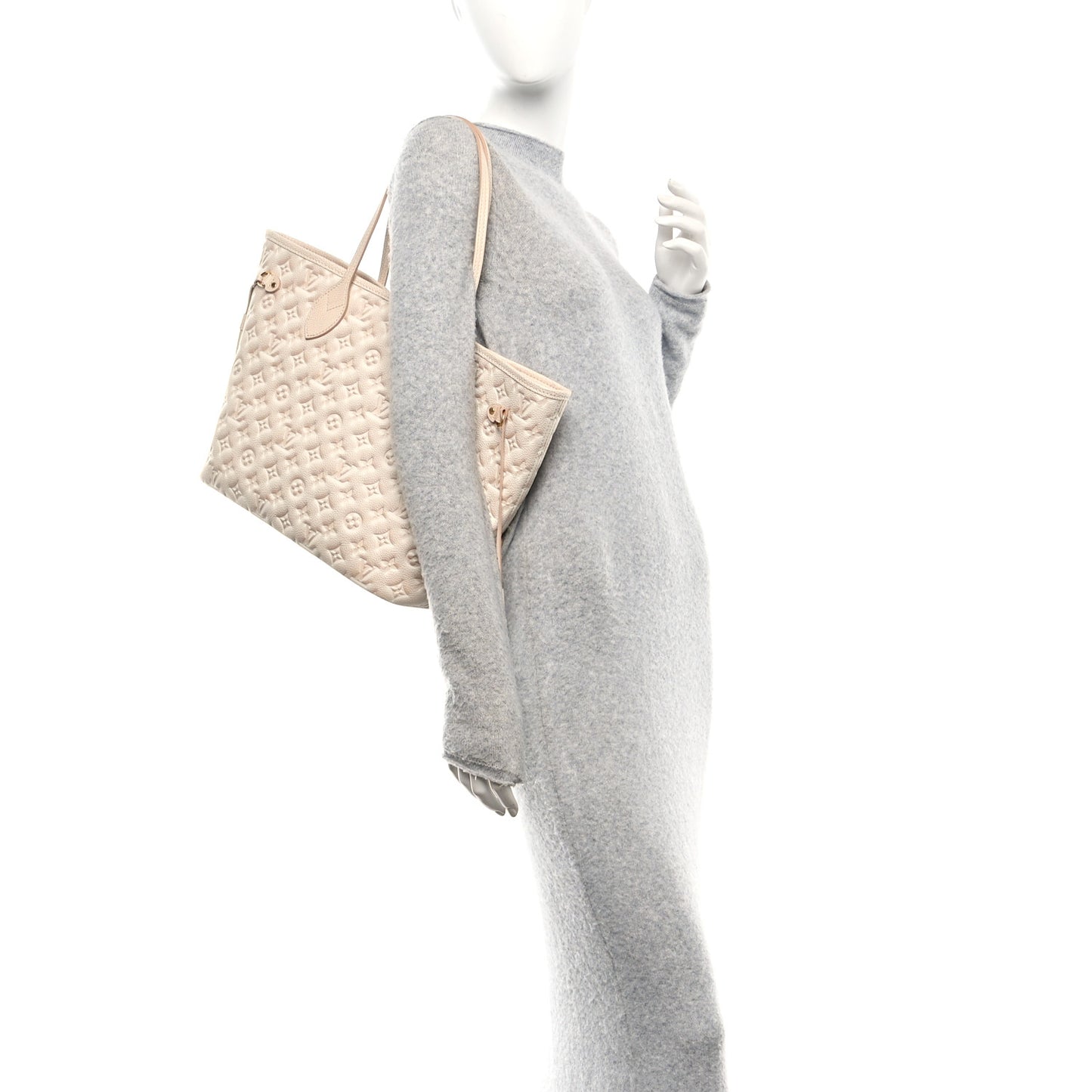 Empreinte Monogram Summer Stardust Neverfull MM Beige Clair