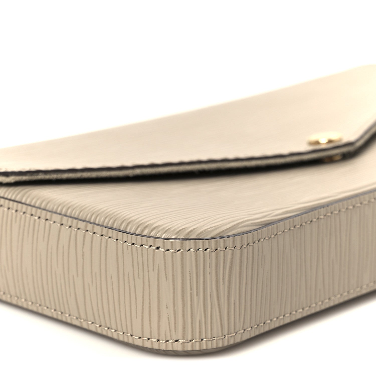 Louis Vuitton Epi Felicie Pochette Chain Wallet Galet 14 of 15
