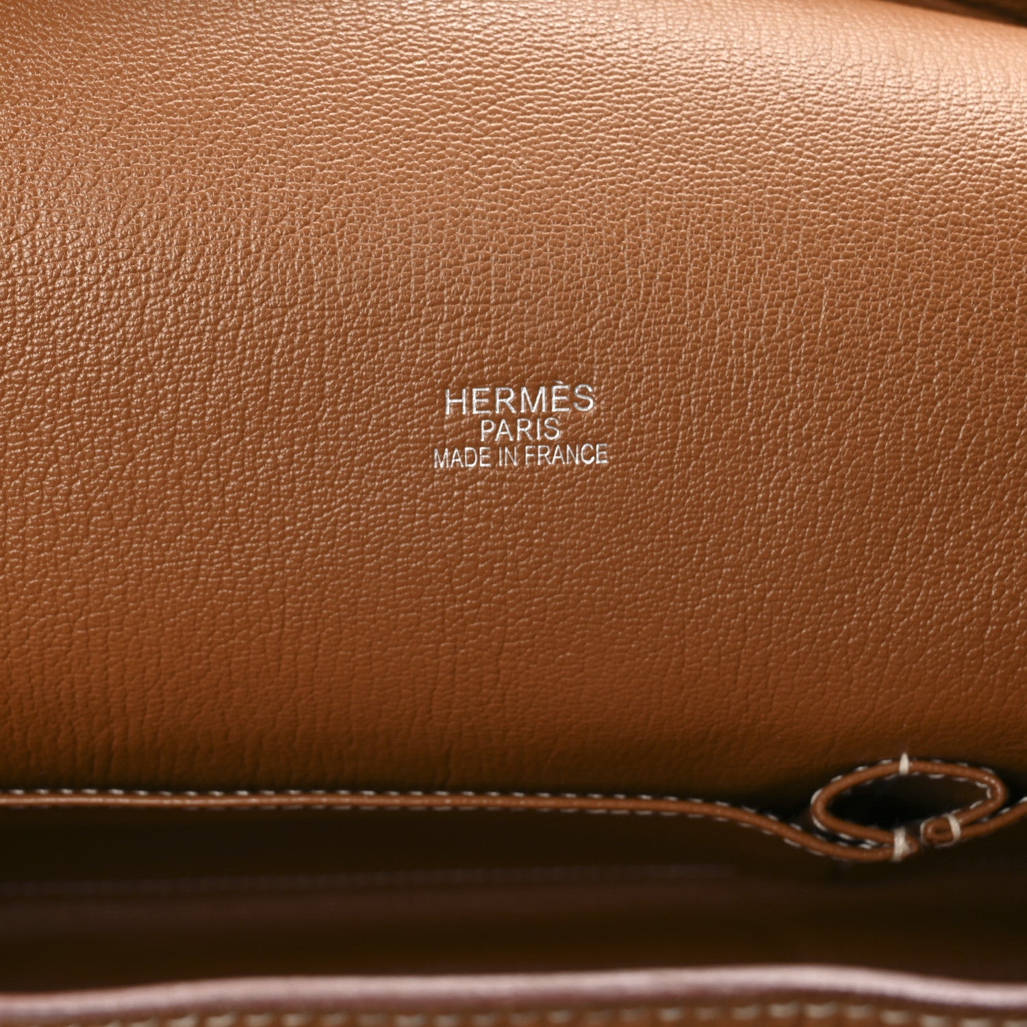 Hermes Taurillon Clemence Jypsiere 37 Gold 6 of 11