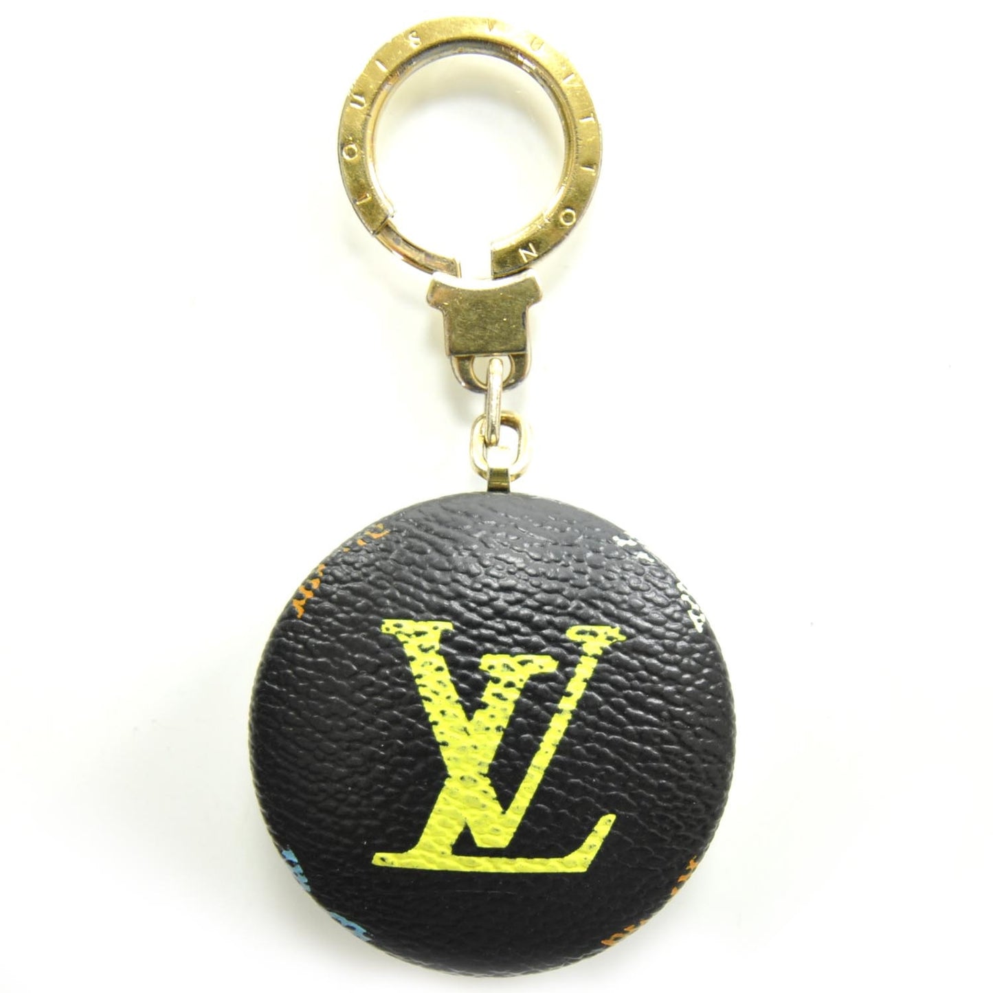 Monogram Multicolor Astropill Light Key Holder Black