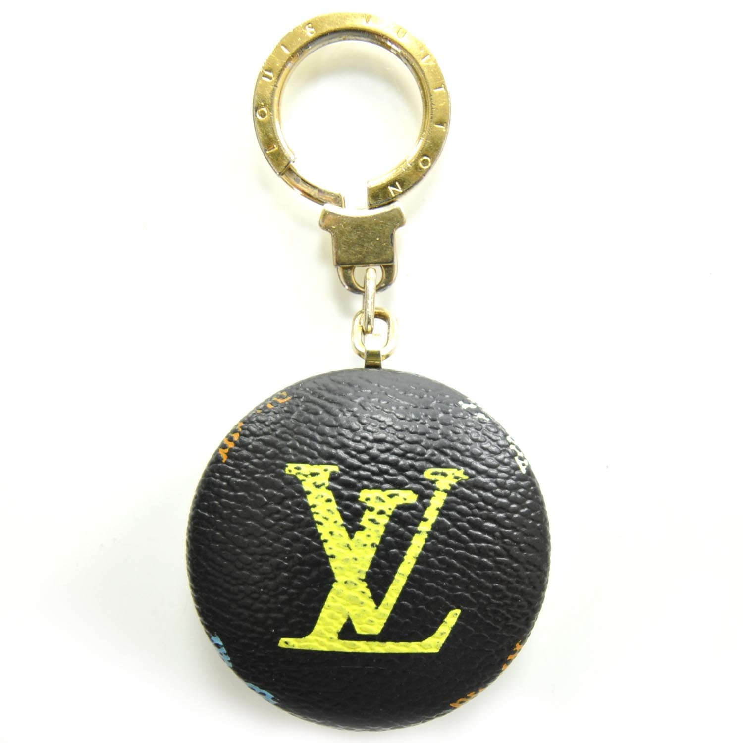 Louis Vuitton Monogram Multicolor Astropill Light Key Holder Black 1 of 8
