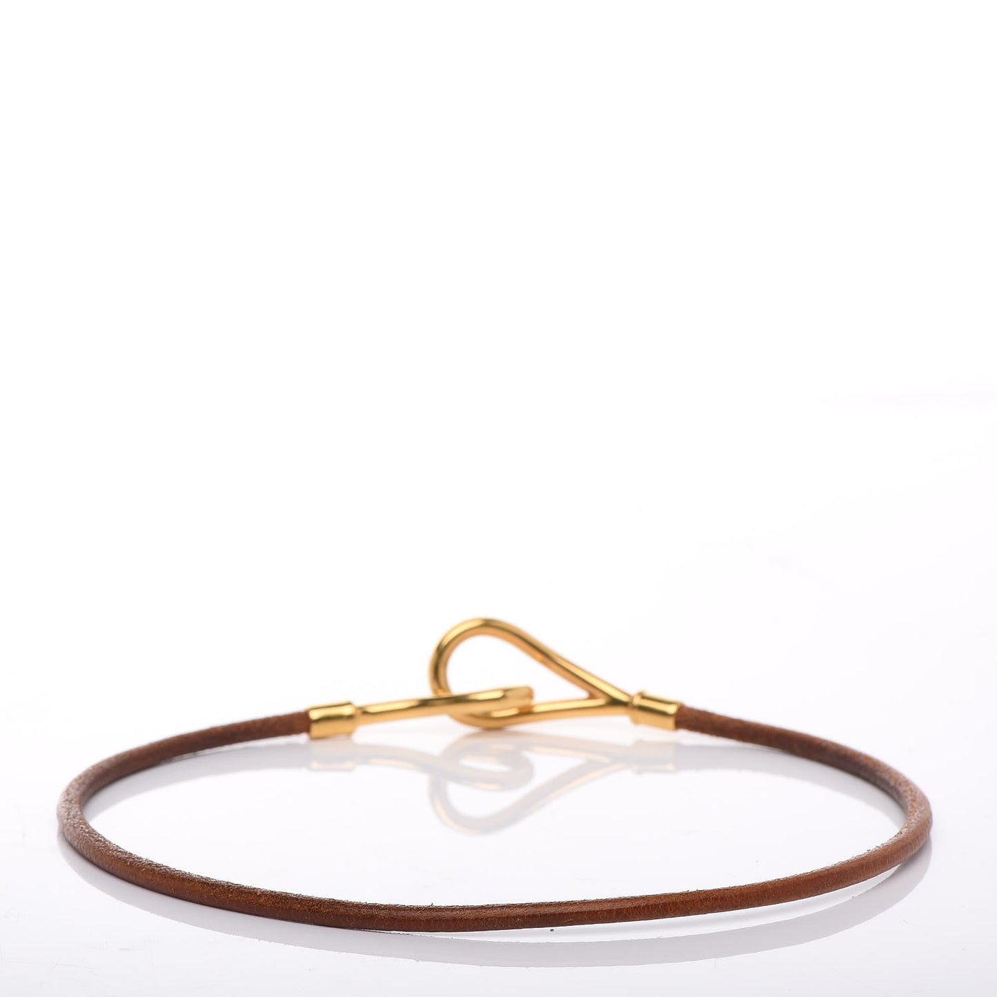 Natural Bridle Jumbo Hook Choker Necklace