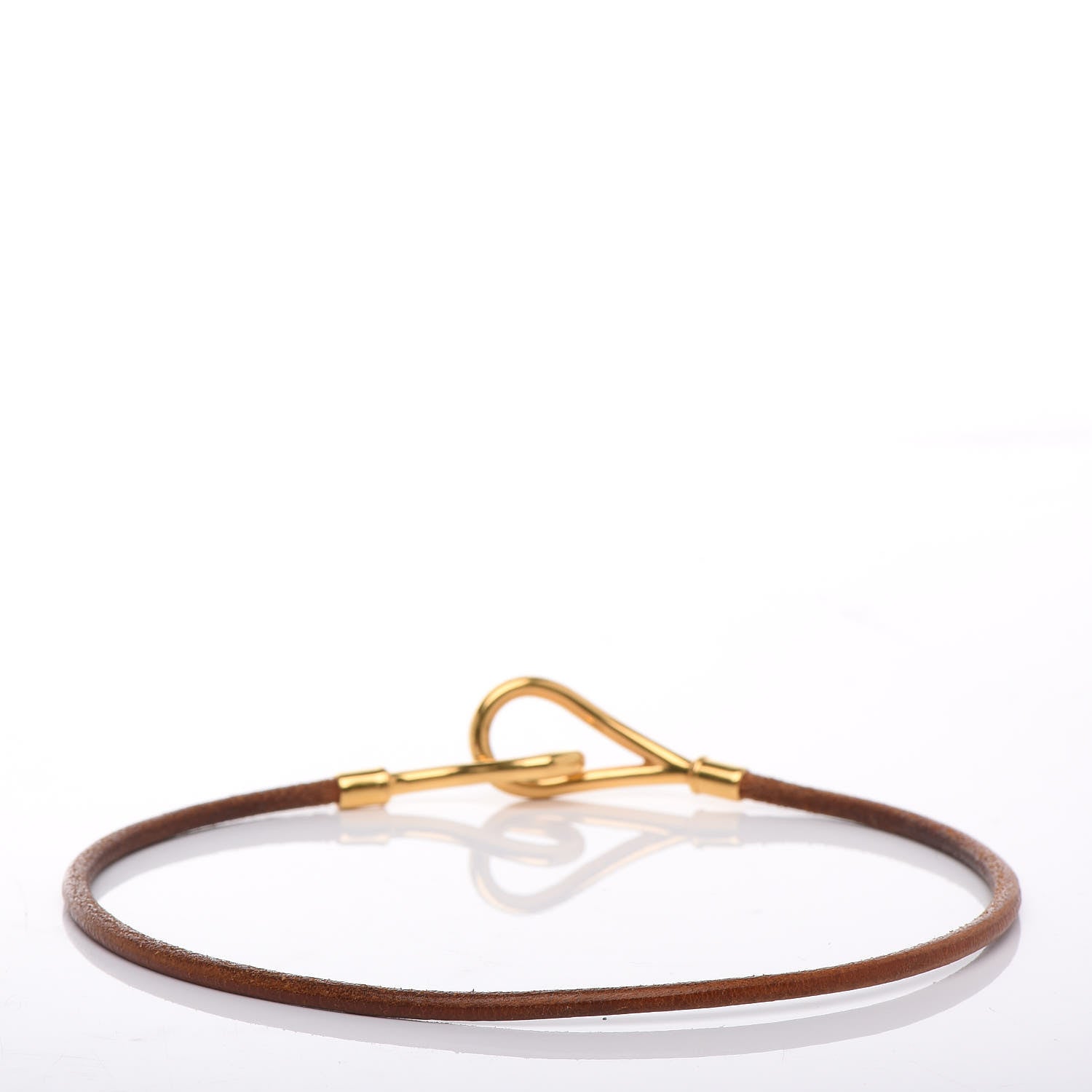 Hermes Natural Bridle Jumbo Hook Choker Necklace 3 of 7