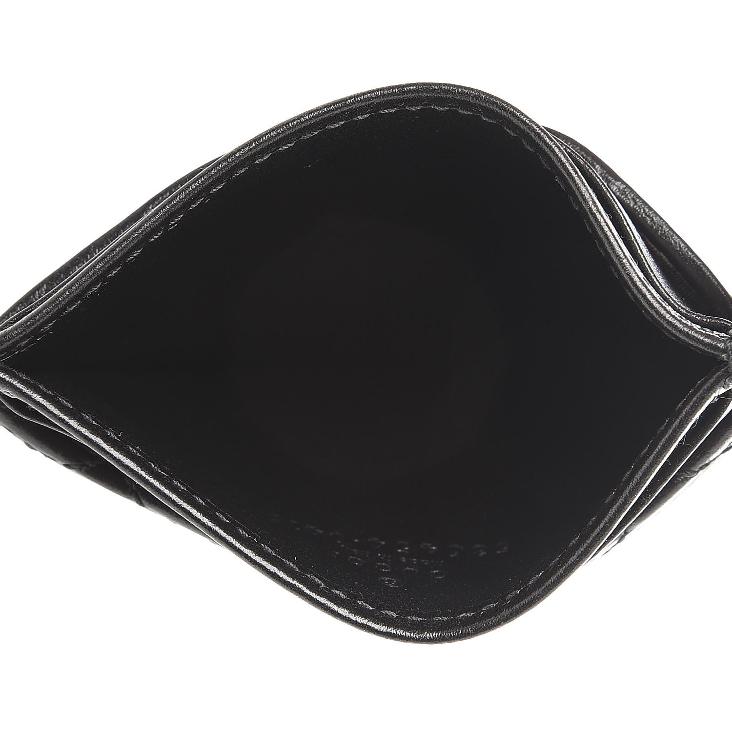 Gucci Calfskin Web Trapuntata Ophidia Card Holder Black 5 of 6