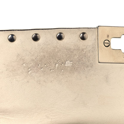 Valentino Garavani Nappa Medium Rockstud Spike Shoulder Bag Light Ivory 16 of 21