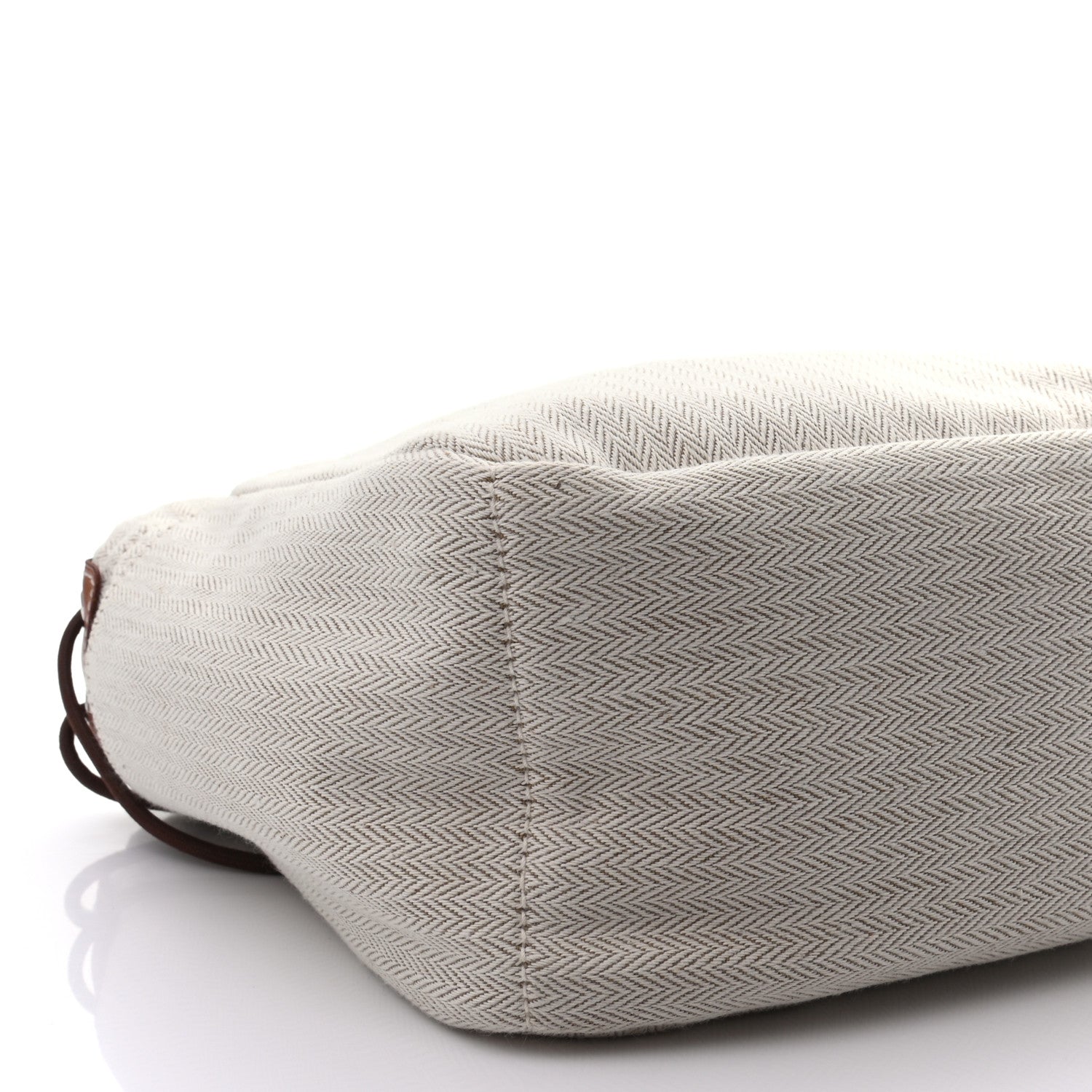 Hermes Canvas Barenia Fourbi 25 MM Pouch Naturel Fauve 7 of 8