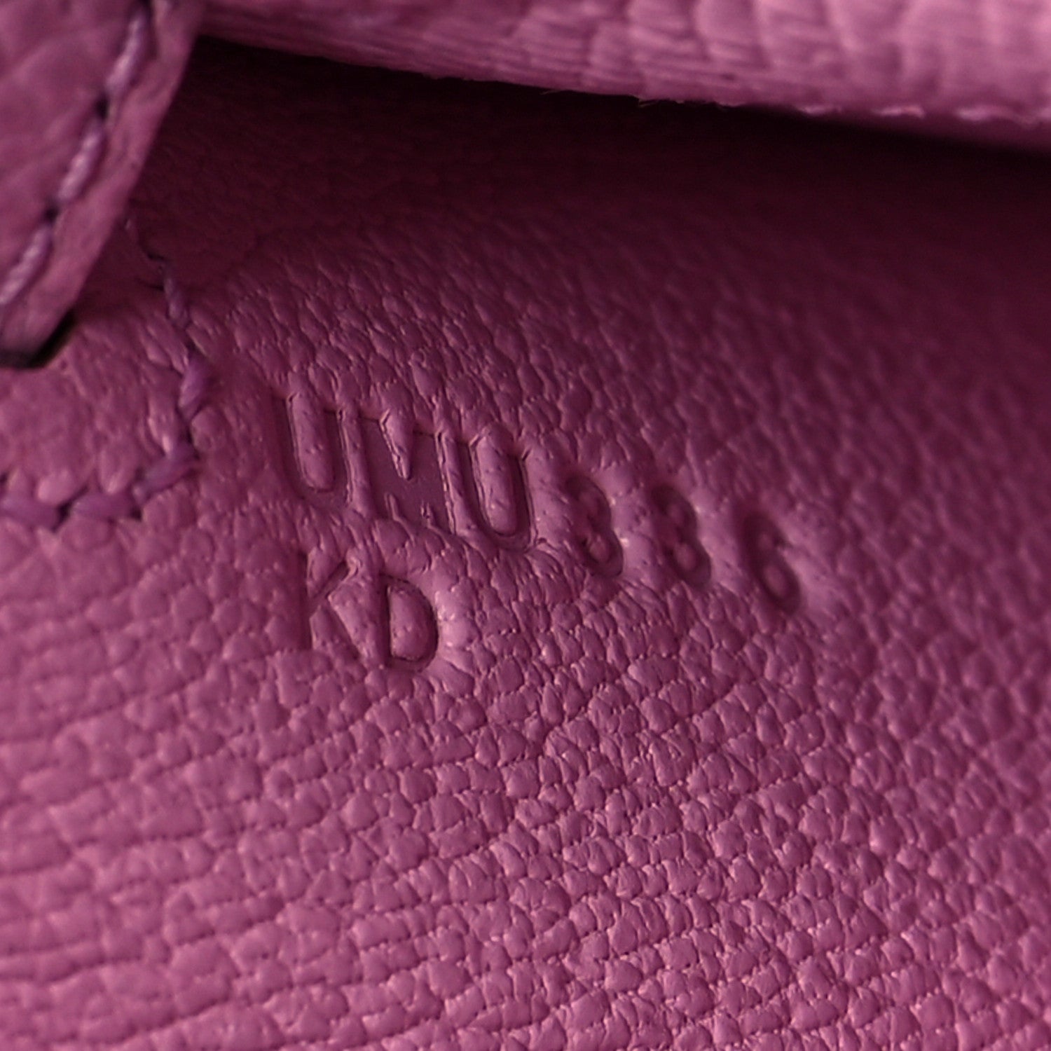 Hermes Epsom Kelly Sellier 25 Mauve Sylvestre 6 of 10