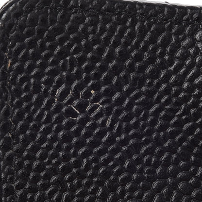 Chanel Caviar Quilted Compact Flap Wallet Black 7 of 10
