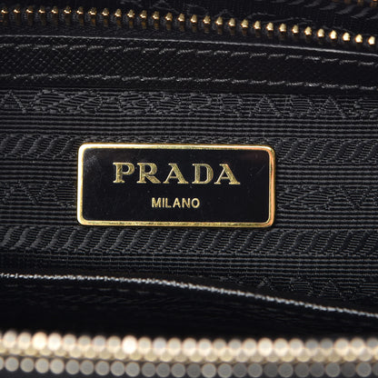 Prada Saffiano Medium Galleria Double Zip Tote Black 7 of 11