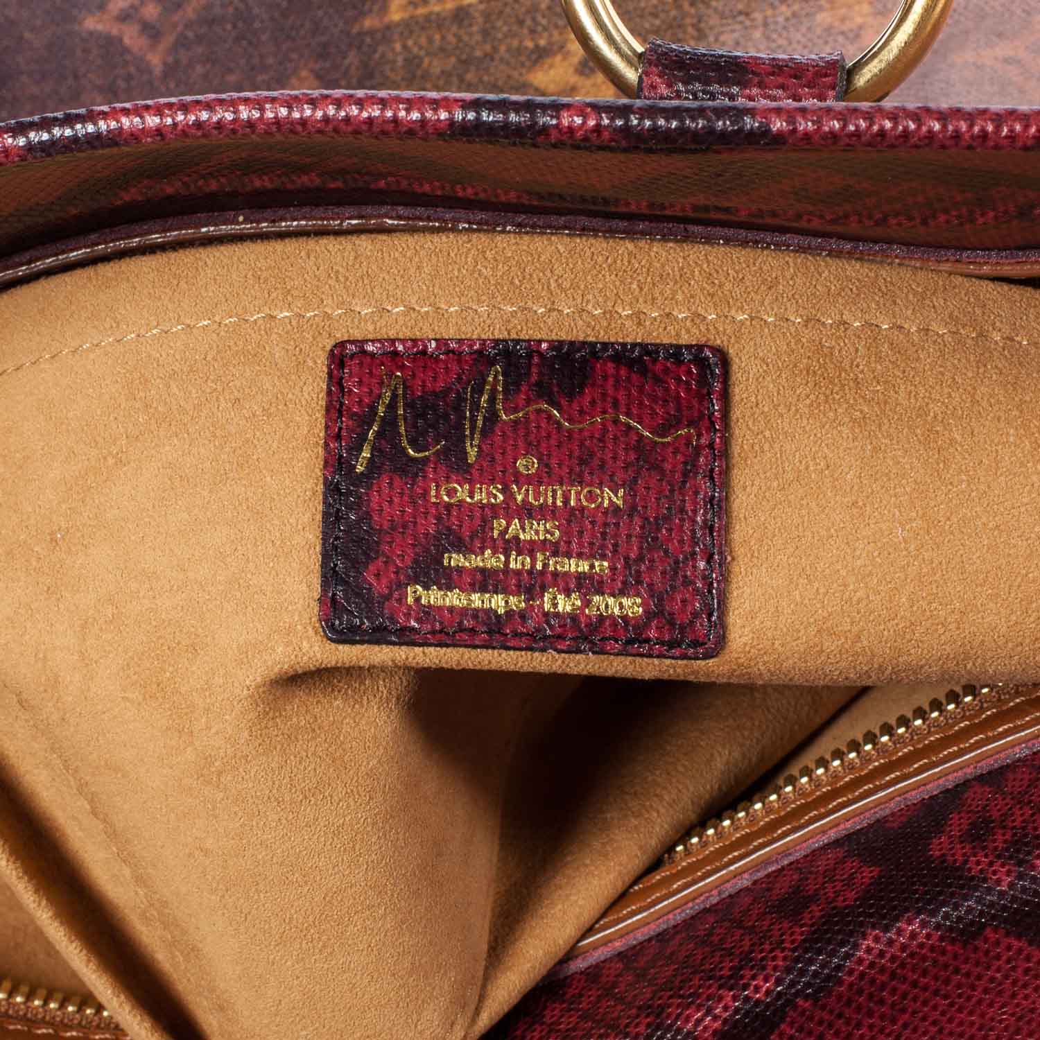 Louis Vuitton Richard Prince Graduate Jokes Bag 7 of 9