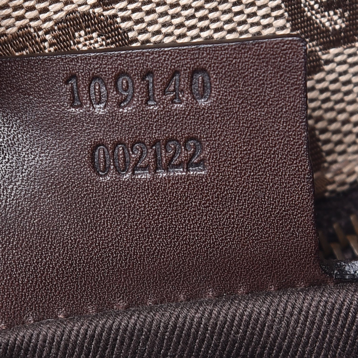 Gucci Monogram Woven Shoulder Bag Brown 8 of 18