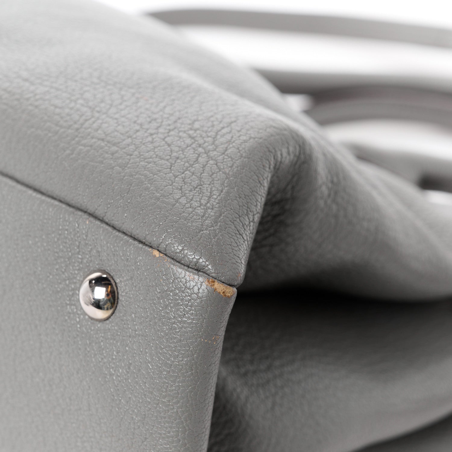 Miu Miu Goatskin Madras Top Handle Double Zip Tote Marmo 14 of 15