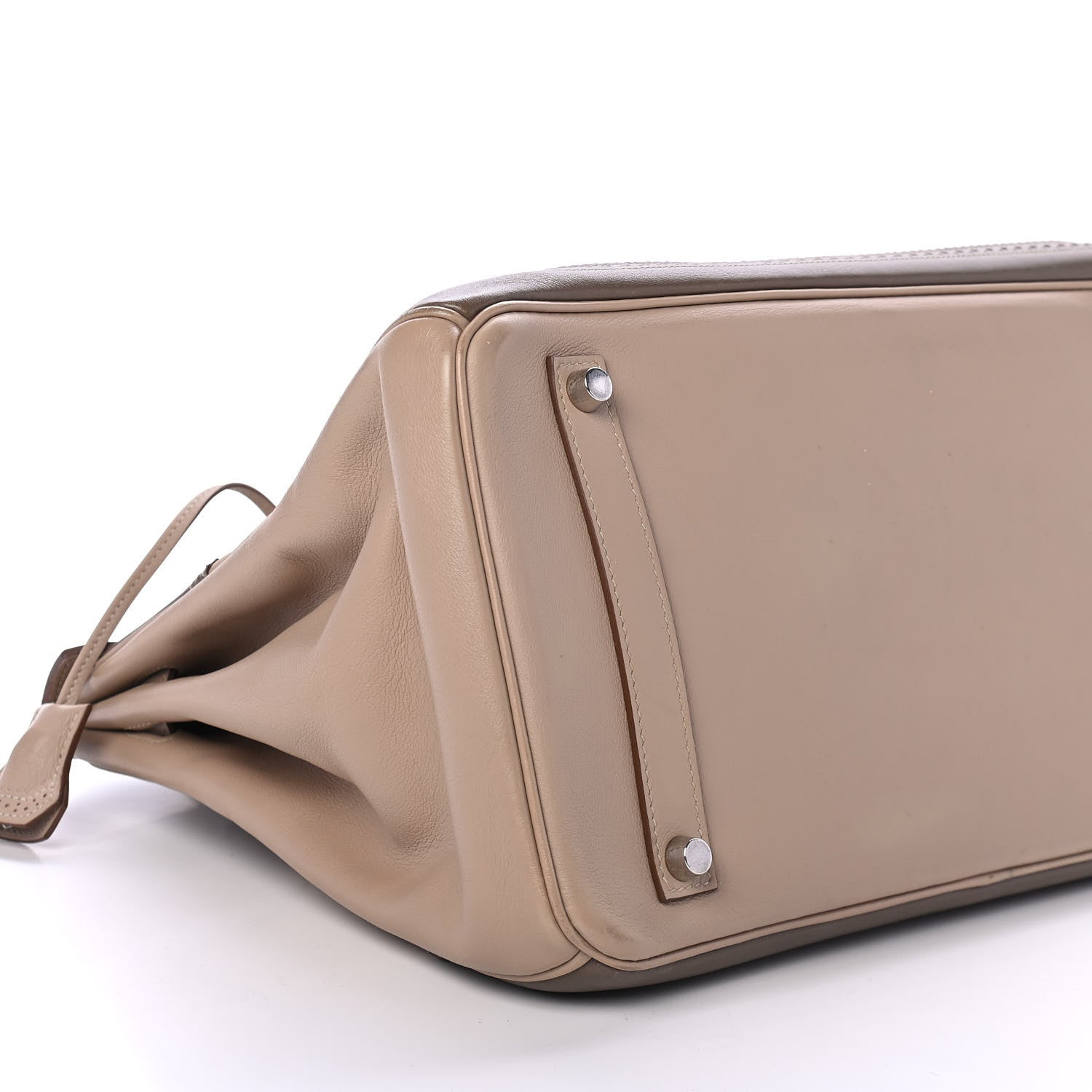 Hermes Swift Ghillies Birkin 35 Argile Etoupe 7 of 9