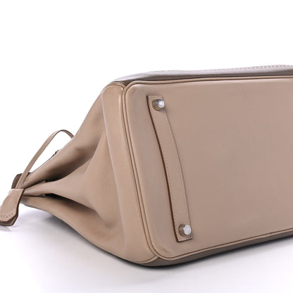 Hermes Swift Ghillies Birkin 35 Argile Etoupe 7 of 9