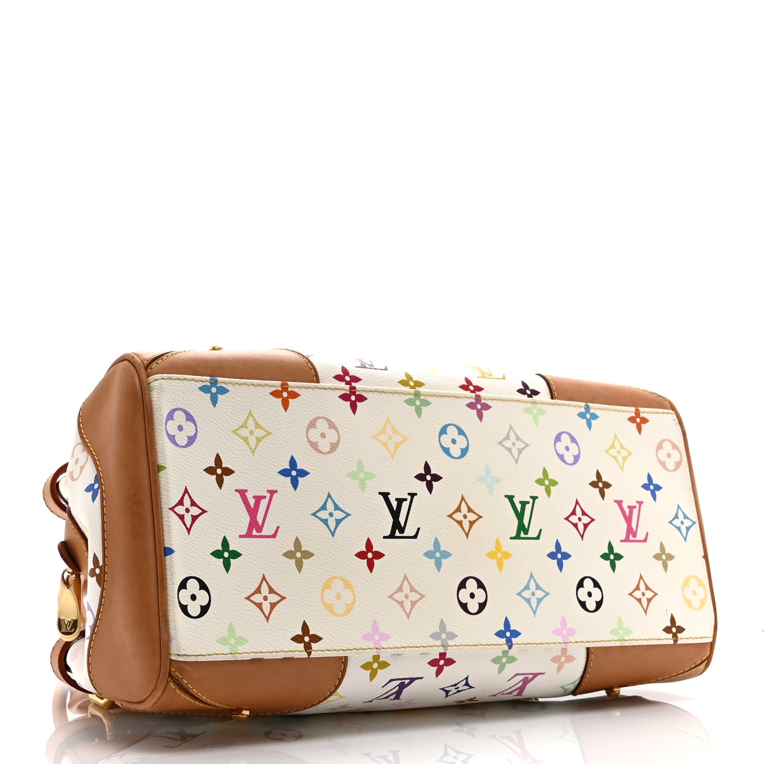 Louis Vuitton Monogram Multicolor Claudia White 4 of 15